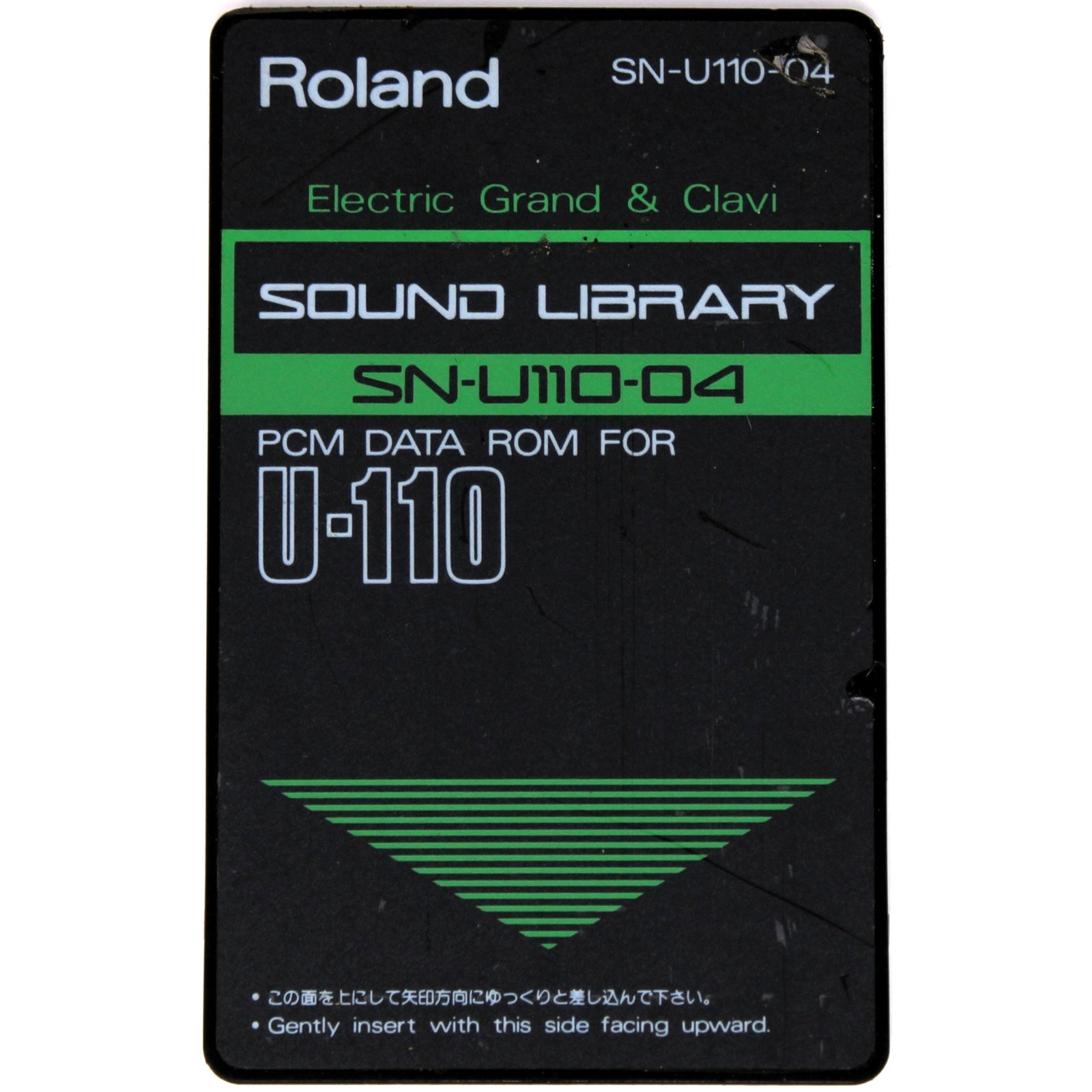 Roland SN-U110-04 Electric Grand & Clavi Sound Library  Rom Card For U-110