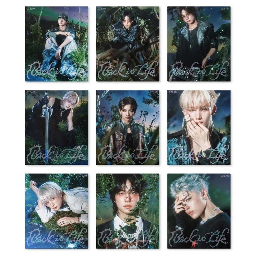 &TEAM BACK TO LIFE KR 1st Mini Album ROAR Ver/CD+5Post Karte+B.Mark+2 Foto Karte