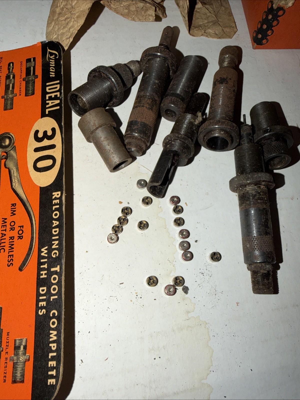 MISC. LYMAN 310 IDEAL RELOADING DIES USED .44 Spec?