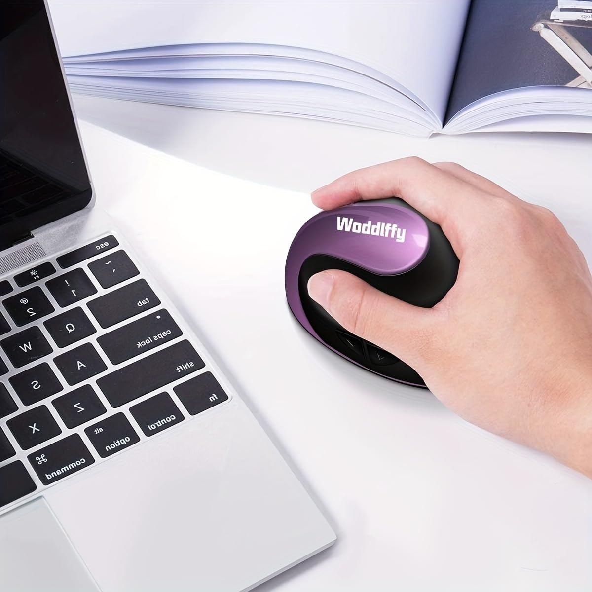 Ergonomic Mouse Wireless, Vertical Mouse Right Handed Small Mouse with 6 Butt...