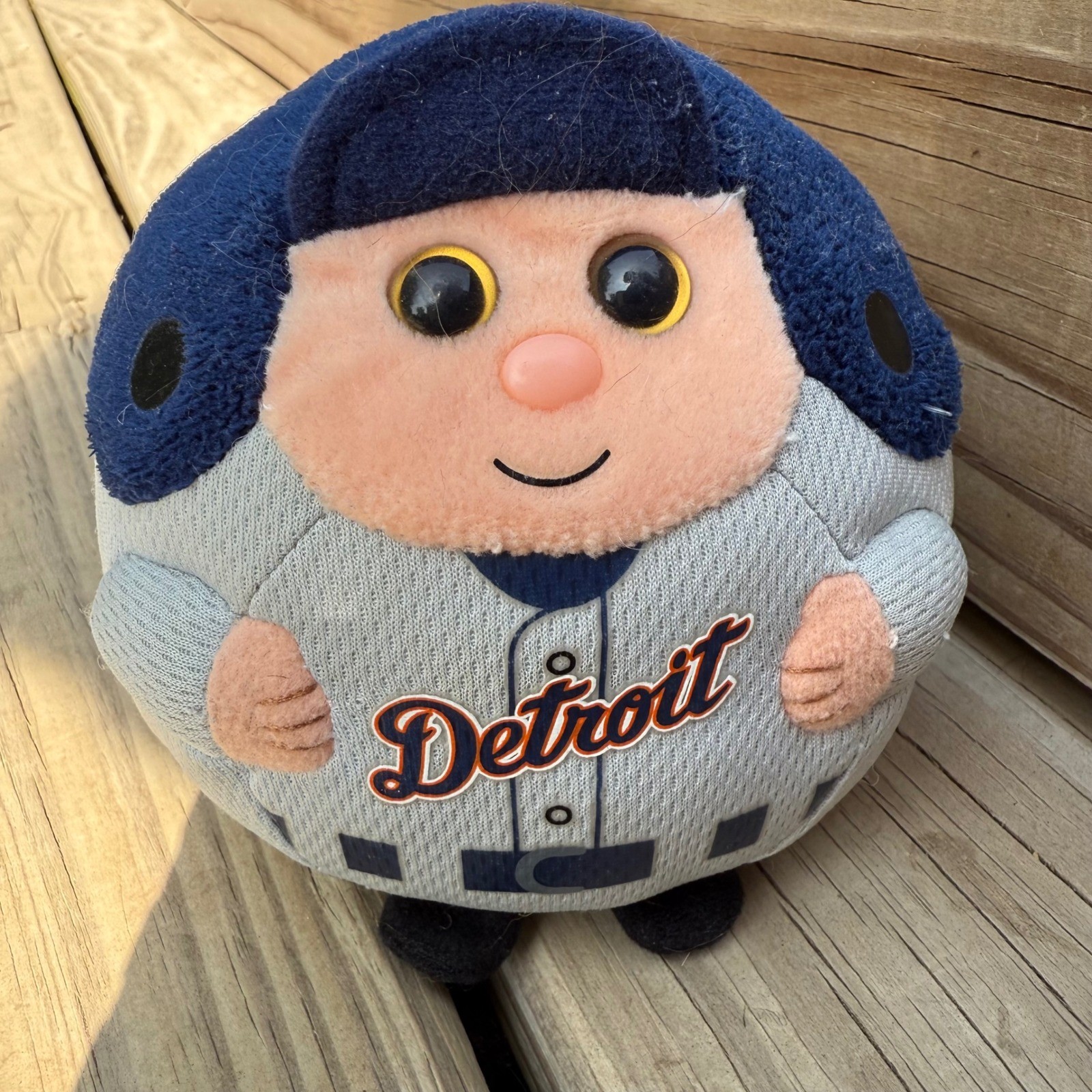 Detroit Tigers Ty Beanie Ballz Plush Baseball Round Pillow Toy 2013