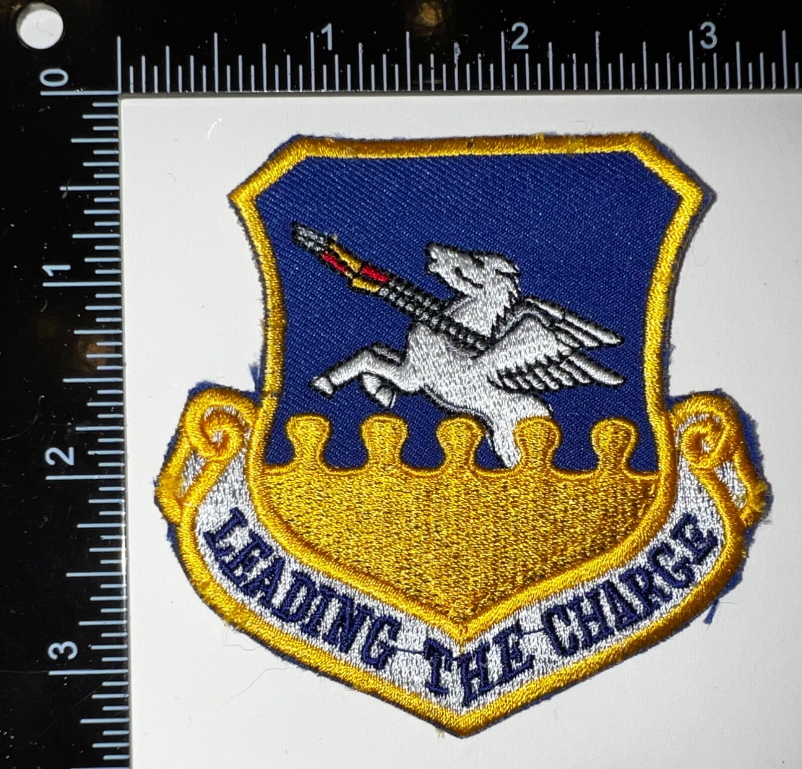 USAF US Air Force 51st Fighter Wing Leading The Charge Patch