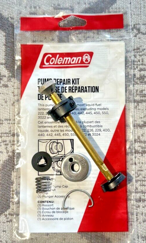 Coleman, Pump Repair Kit, For Most Coleman Liquid Fuel Lanterns & Camp Stove