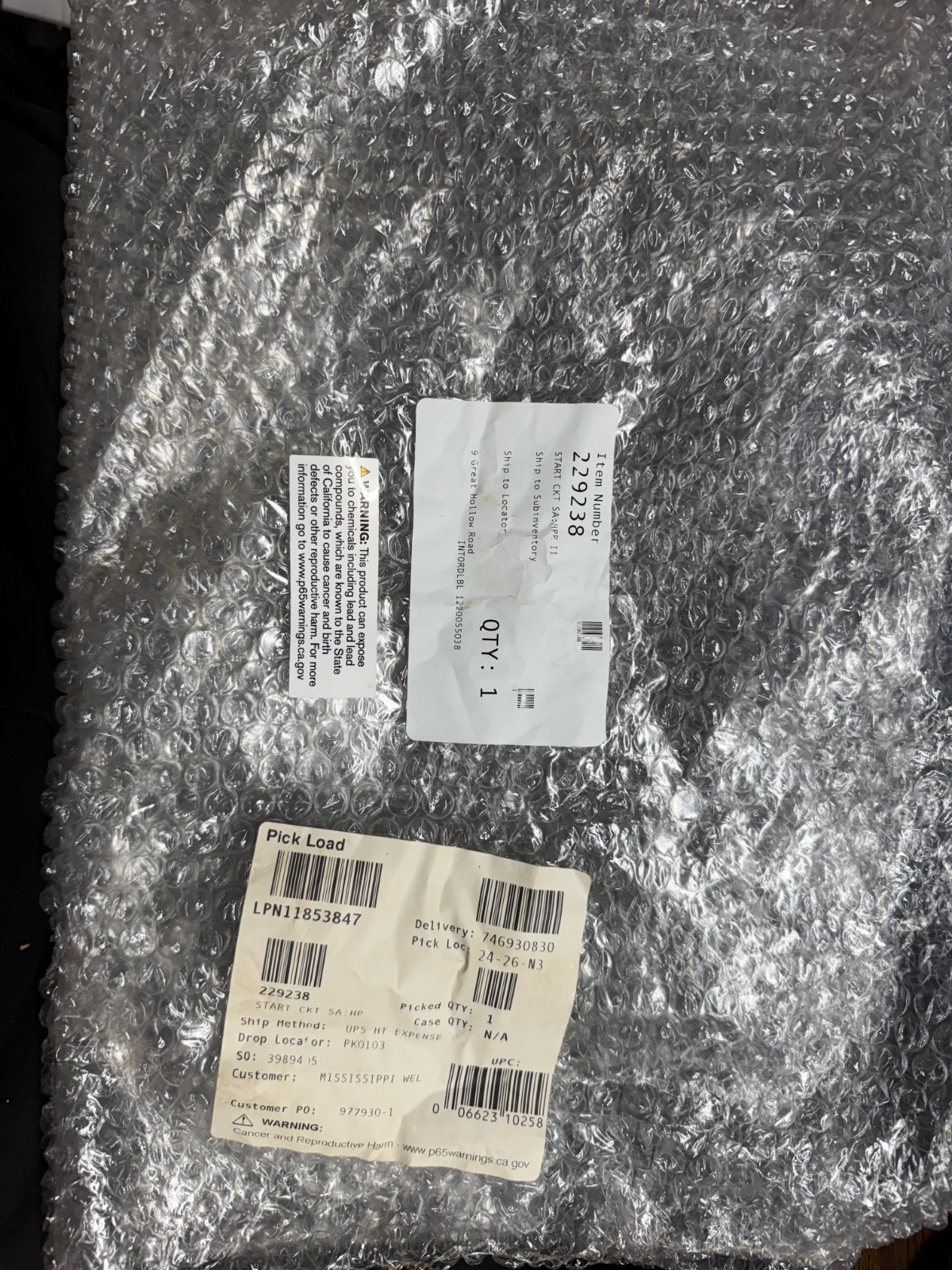 HYPERTHERM 229238 START CIRCUIT SUBASSEMBLY USED