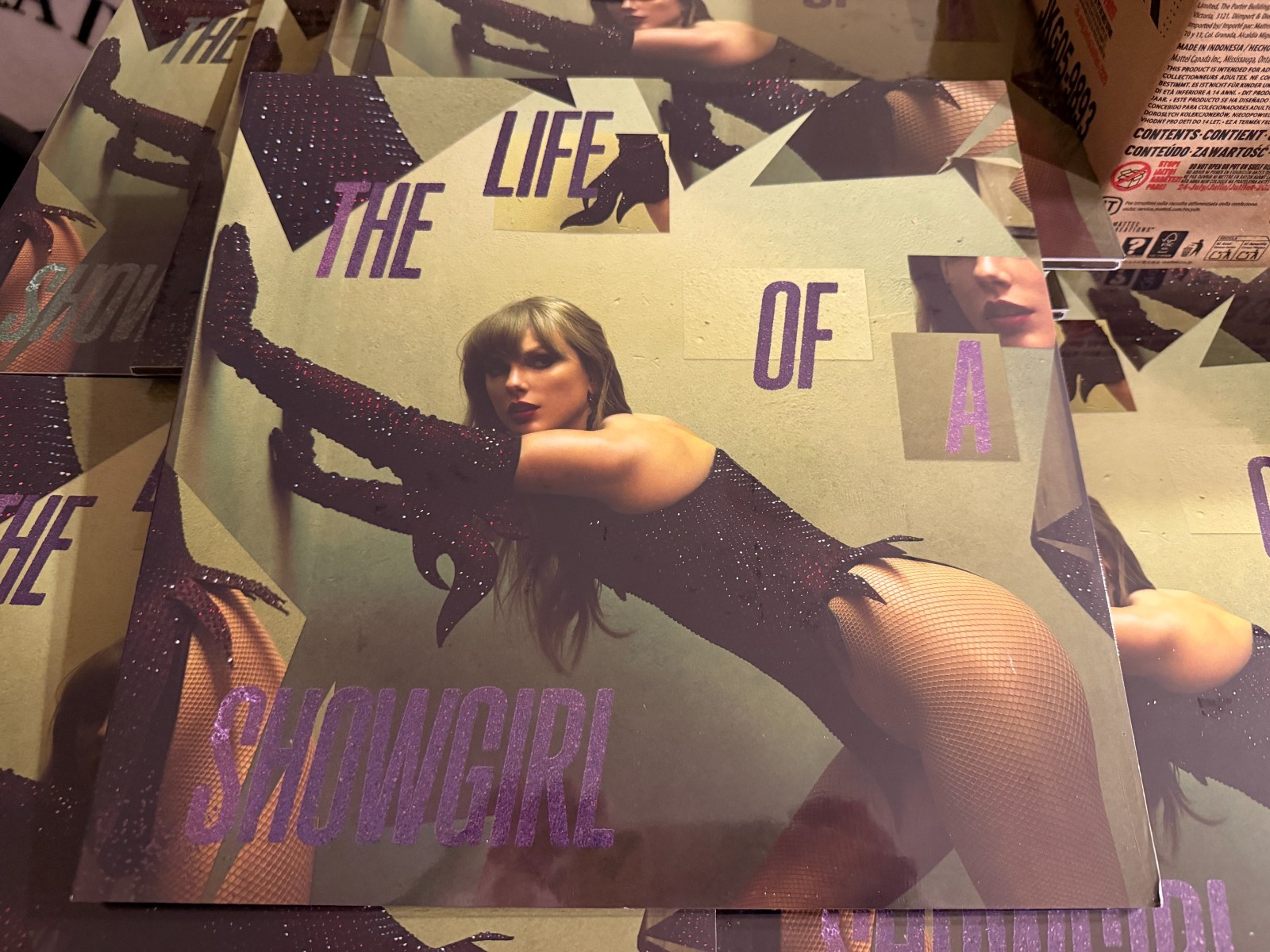 Life of a Showgirl The Shiny Bug Edition Violet Shimmer Marbled Vinyl -IN HAND
