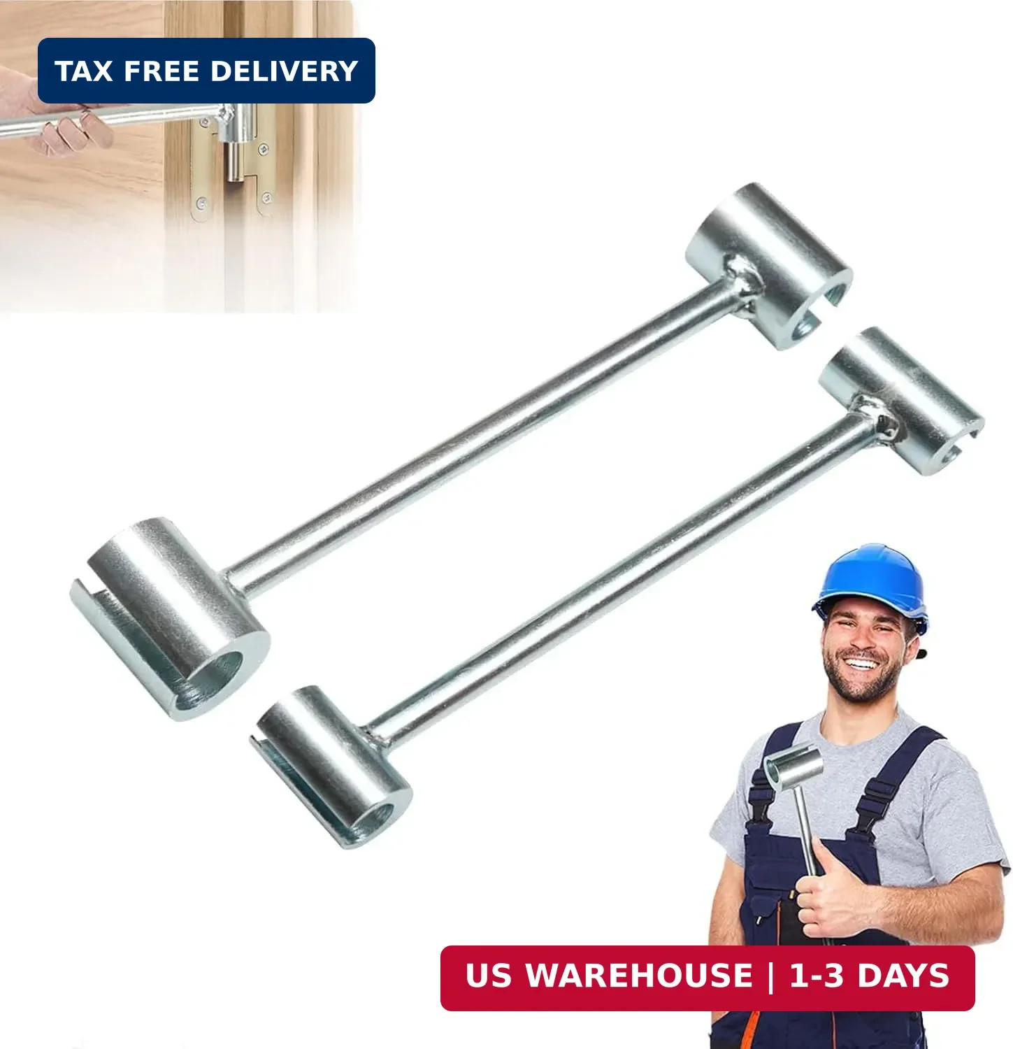2025 NEW Hinge Adjustment Tool,Easy and Efficient Hinge Hole Adjustment Wrench，1