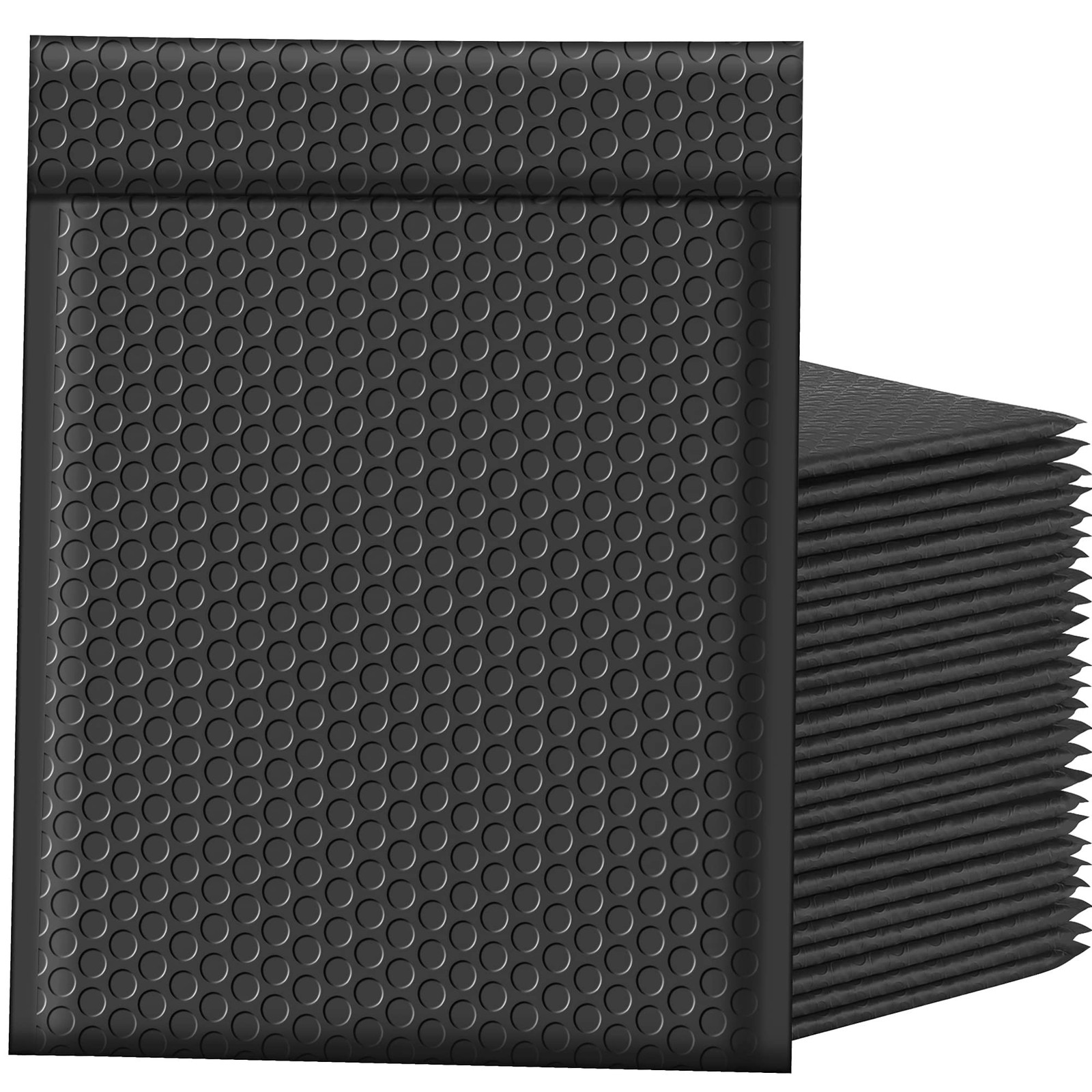 Famagic Bubble Mailers 8.5x12 Inch 40pc Black Shipping Bags, Chic Packaging B...