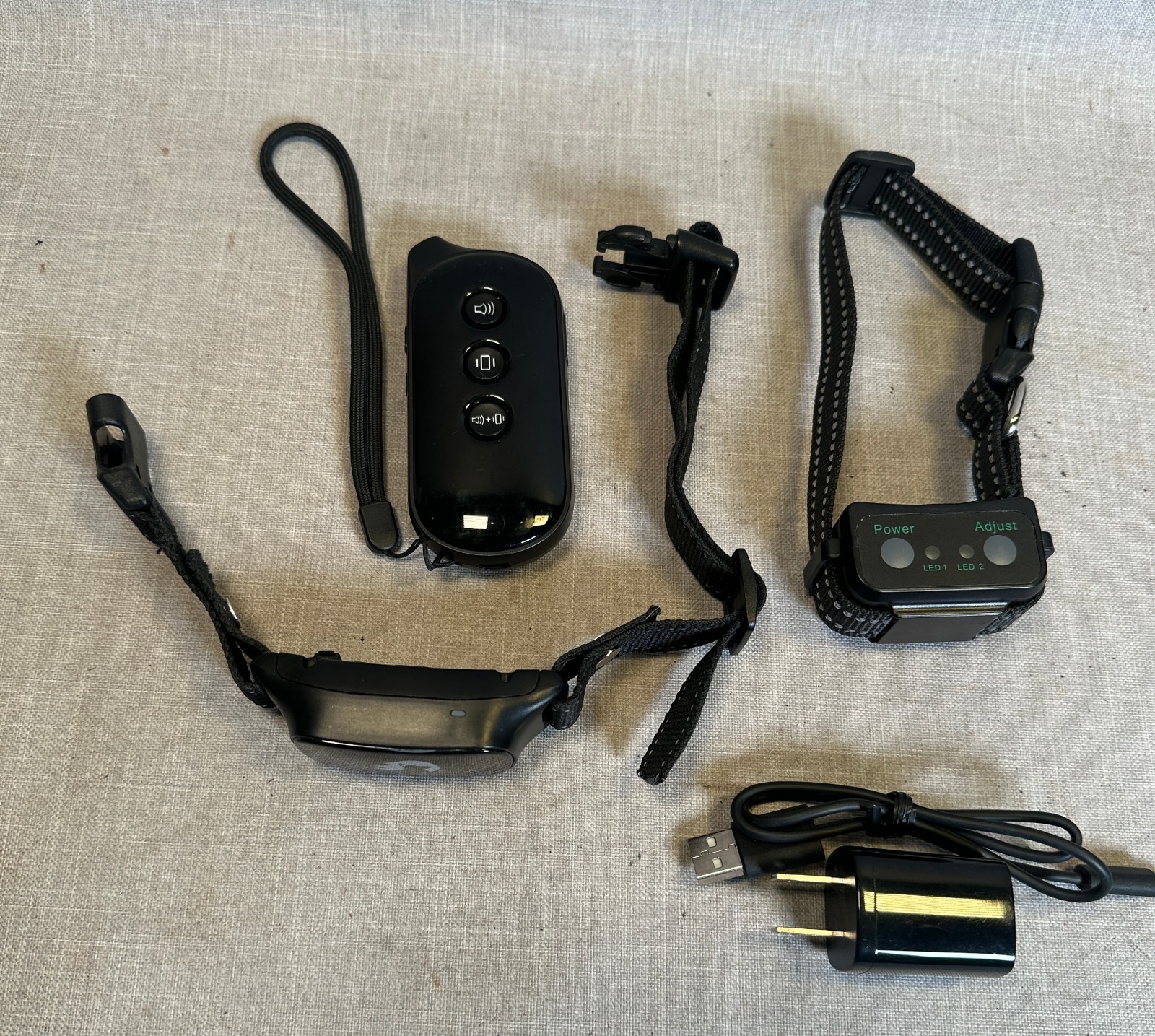 Orient Fire Dog Training Vibration Collar w/ Wireless Remote + xtra Spray Collar