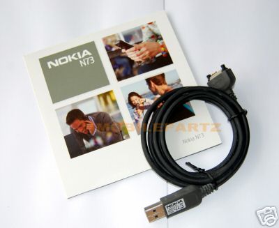 Genuine Nokia CA-53 Data Cable & PC Suite Disk CD Rom Win XP & Win 7 Compatible