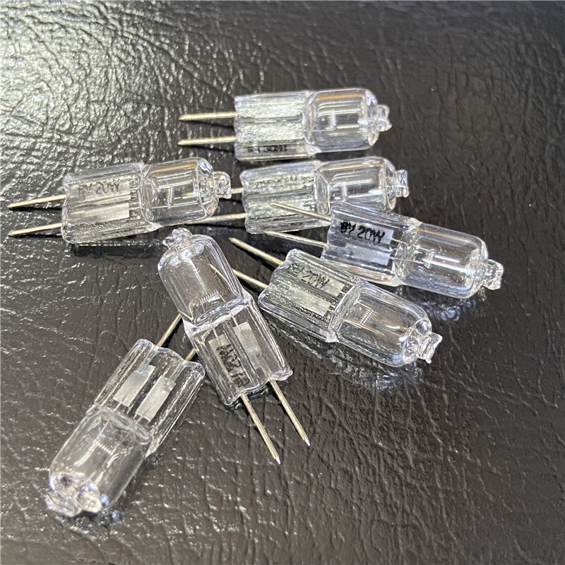 8PC 5/10/15/20/25/30W 6V Microscope Light Bulb Lamp Beads G4 Halogen Lamp Bubble