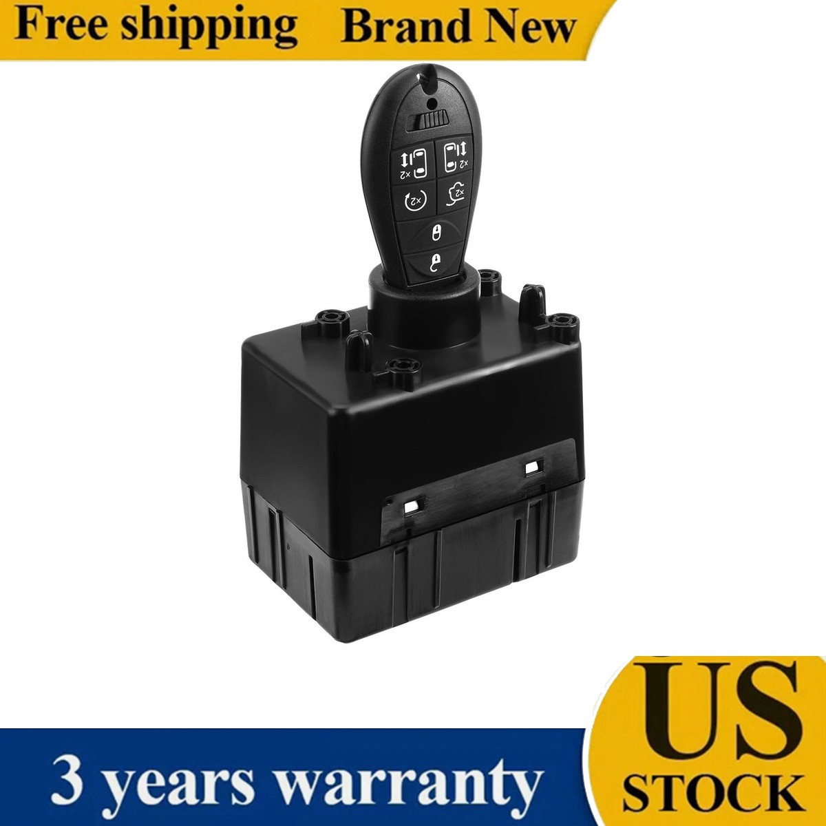 68210151AB Ignition Switch Module for Dodge Ram Direct Fit Replacement
