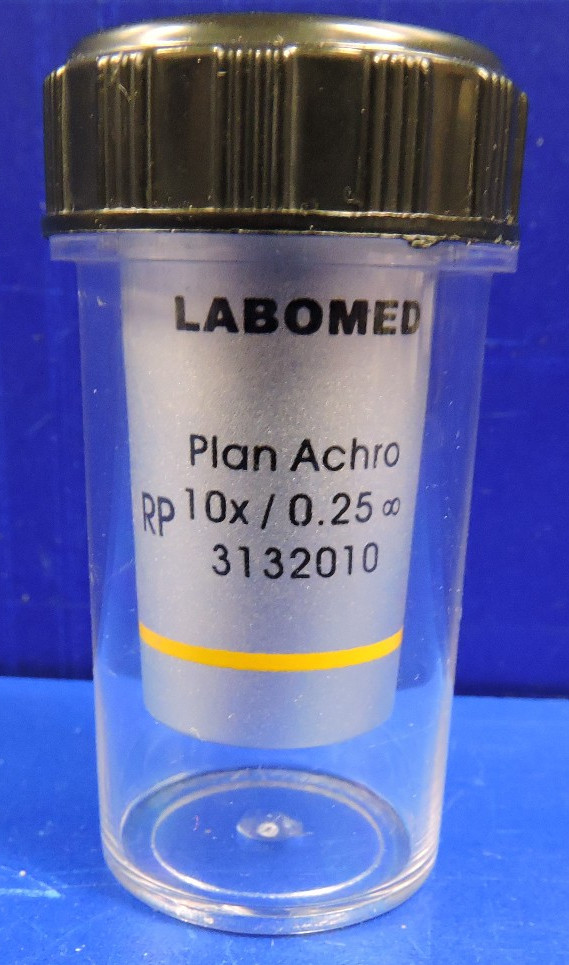 NEW Labomed 10X /0.25 RP Plan Achro Objective Microscope Lens for LX 500 3132010
