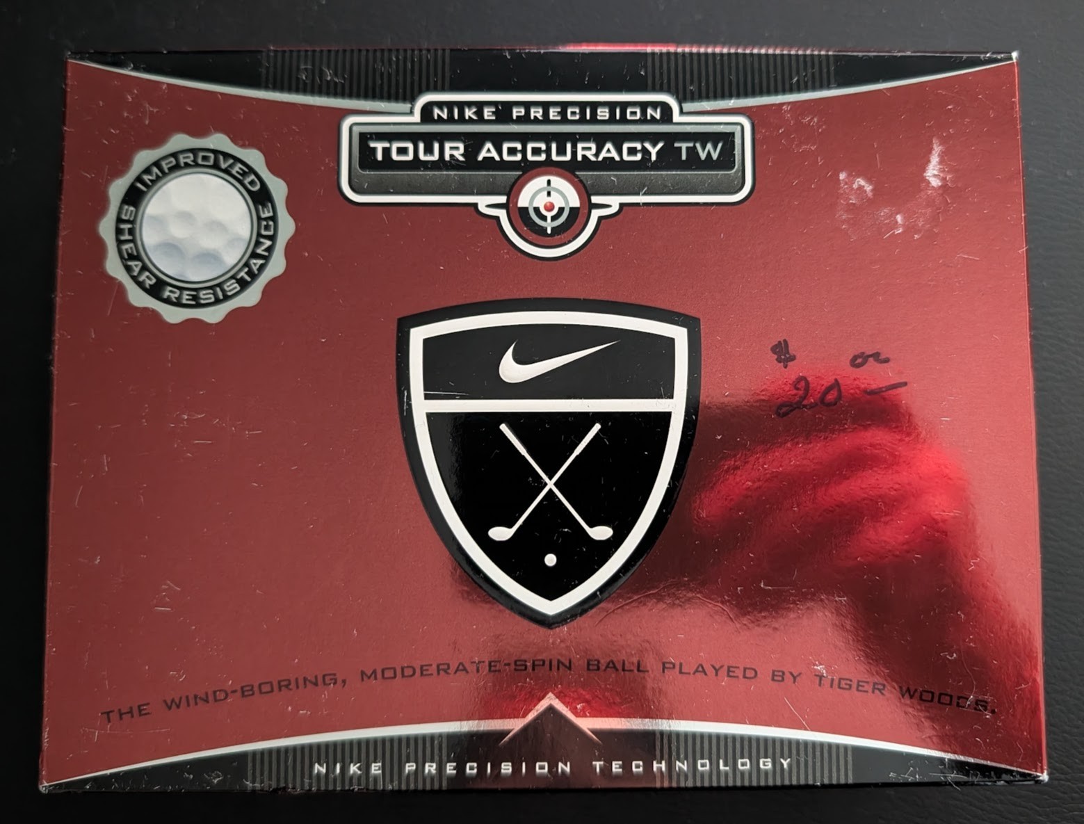 Nike's Precision Tour Accuracy TW - Tiger Woods Collectible - Vintage Golf Balls