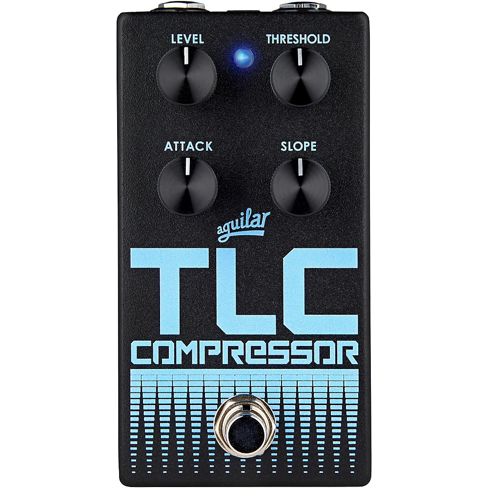 Aguilar TLC V2 Bass Compressor Effects Pedal Black