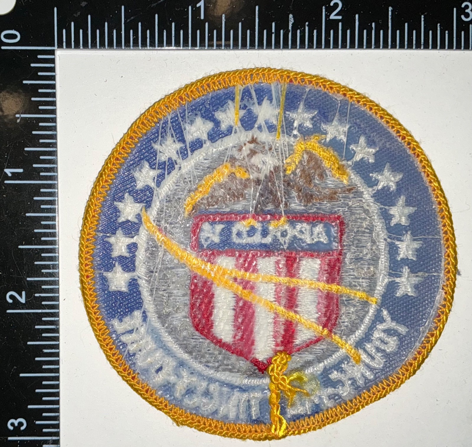 VINTAGE NASA Apollo 16 Young Mattingly Duke Patch