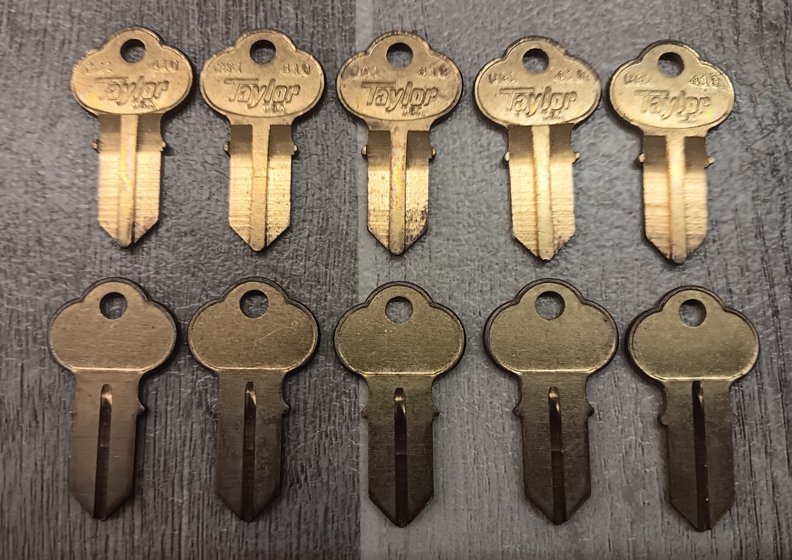 10 TAYLOR CG1 KEYS