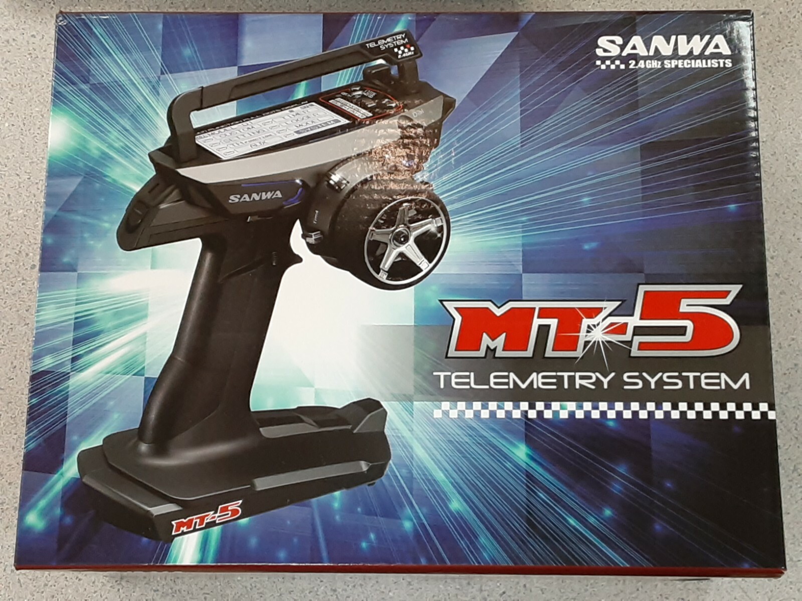 Sanwa/Airtronics MT-5 FH5 4-Channel 2.4GHz Radio System w/RX-493i Receiver New!!