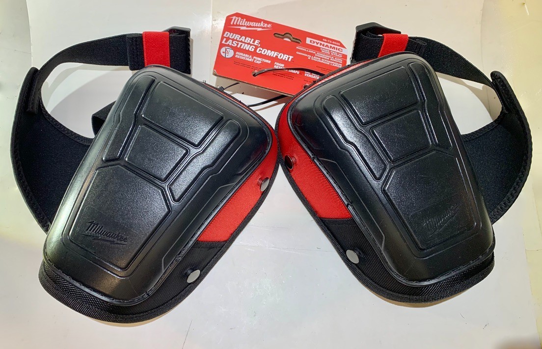 Milwaukee - Dynamic Knee Pad Pair w/Wide Strap 48-73-6030 - NEW