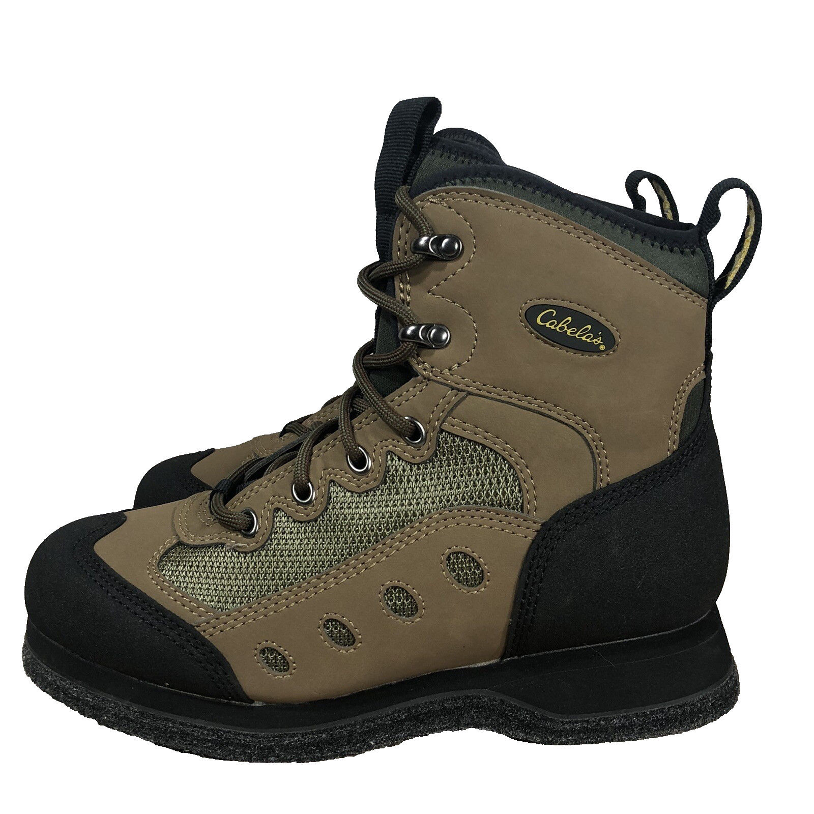 Cabelas Size 7D Women's Master Guide Ultralight Wading Boot Felt Sole NIB