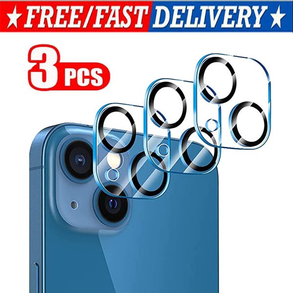 Camera Lens Protector For iPhone 15 14 13 12 11 Pro Max Min Tempered Glass Cover