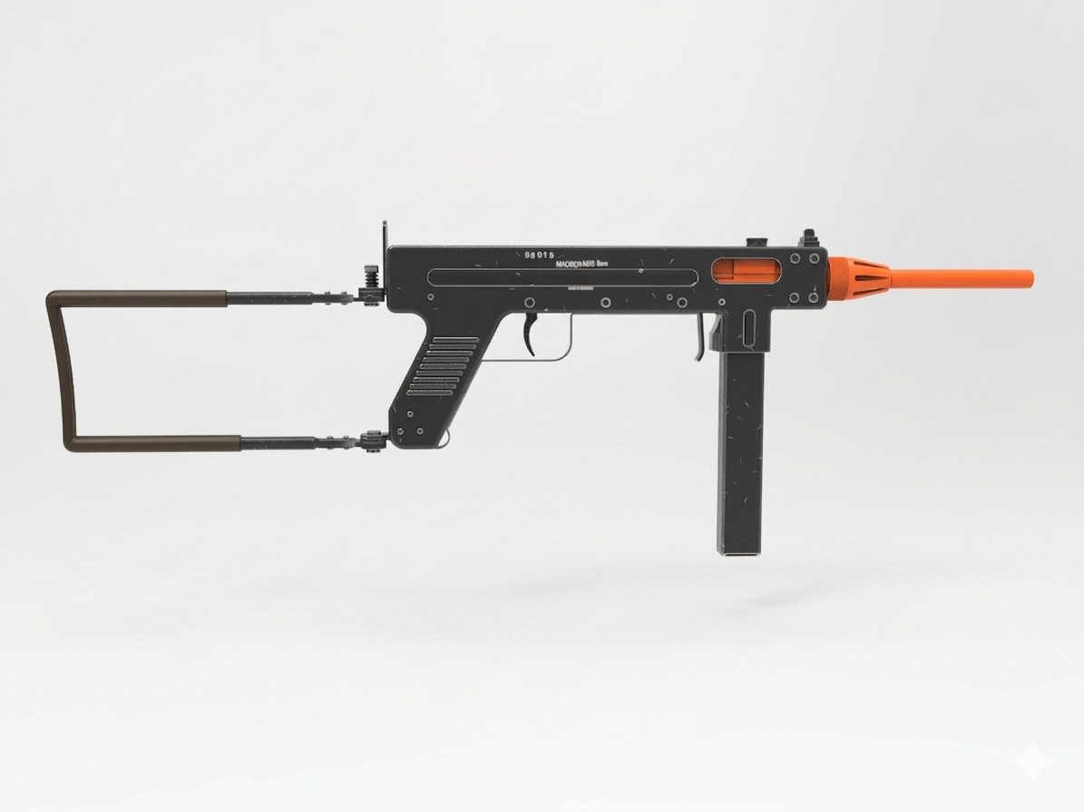 3D Printed 1:1 Scale Madsen M50 SMG Prop Replica – Non-Firing – Film / Cosplay