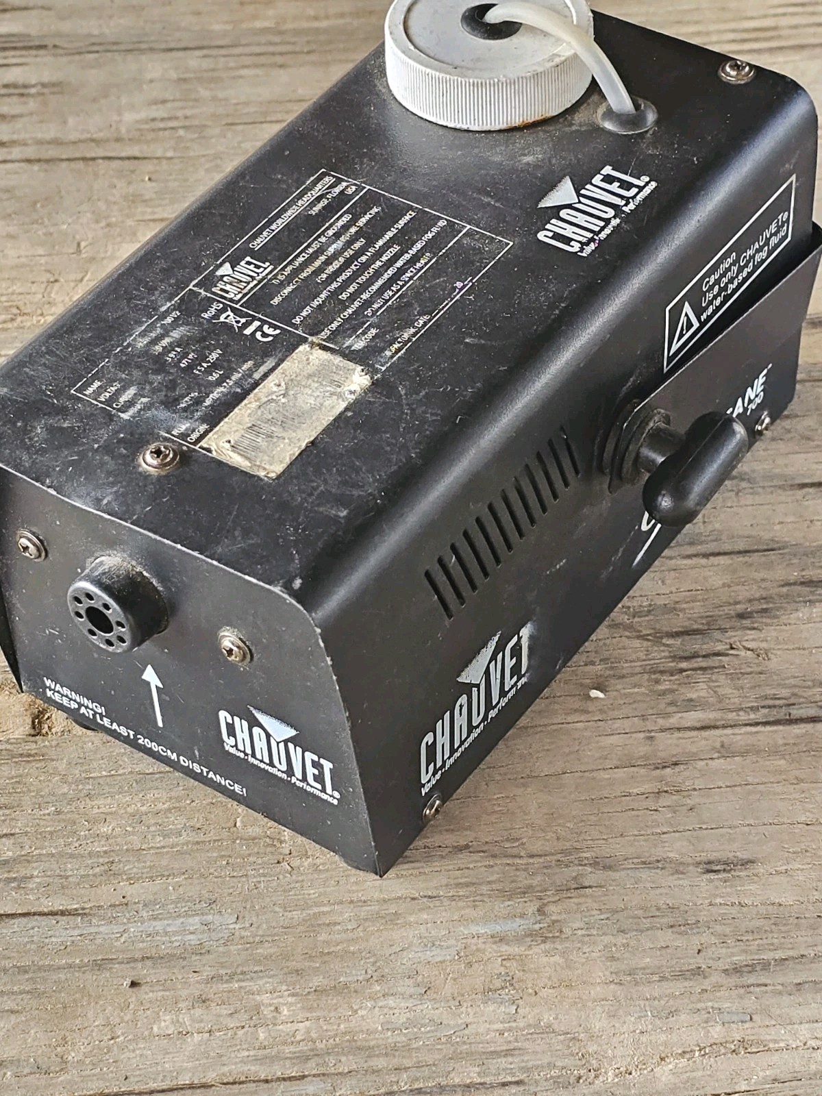 Chauvet DJ Hurricane 700 Fogger  Smoke Fog Machine *READ*