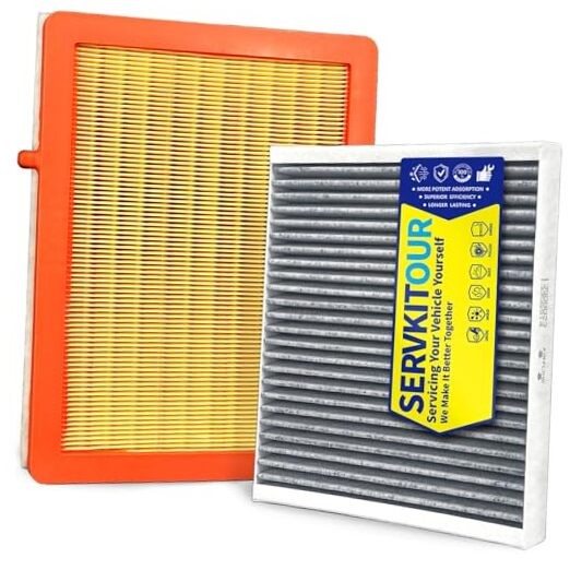 Engine Cabin Air Filter Set for Equinox (2018-2025), Terrain (2018-2025),