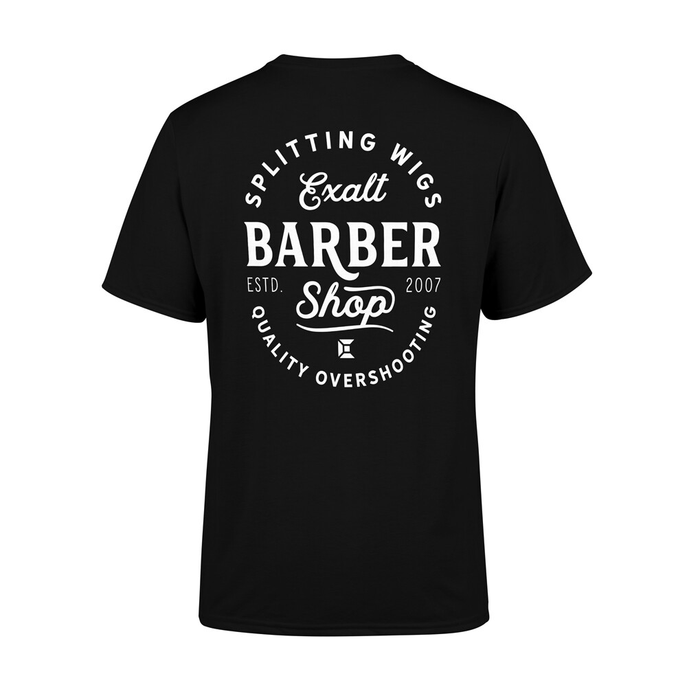 Exalt T-Shirt Barber Shop - Black - Medium - Paintball