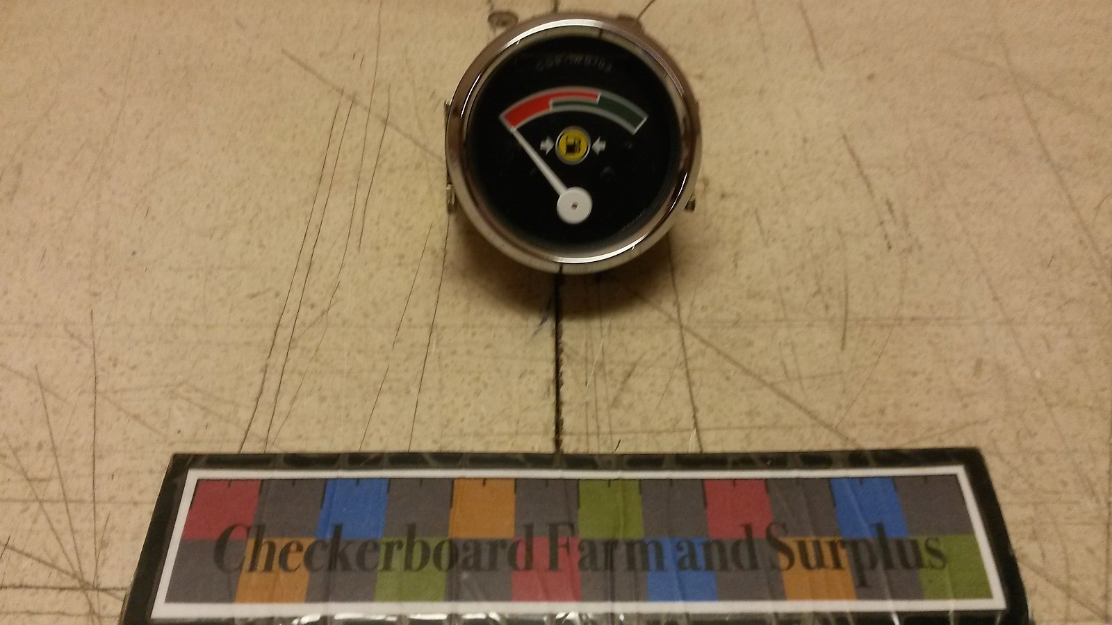 NOS Caterpillar CAT Fuel Pressure Indicator Gauge 1W706 6620013054982