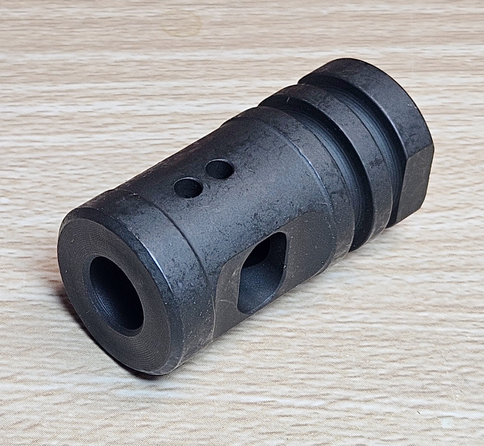 BIG HOLE 9mm Muzzle Brake Recoil Compensator for 1/2X28 Glock 17 19 43 47 Pistol