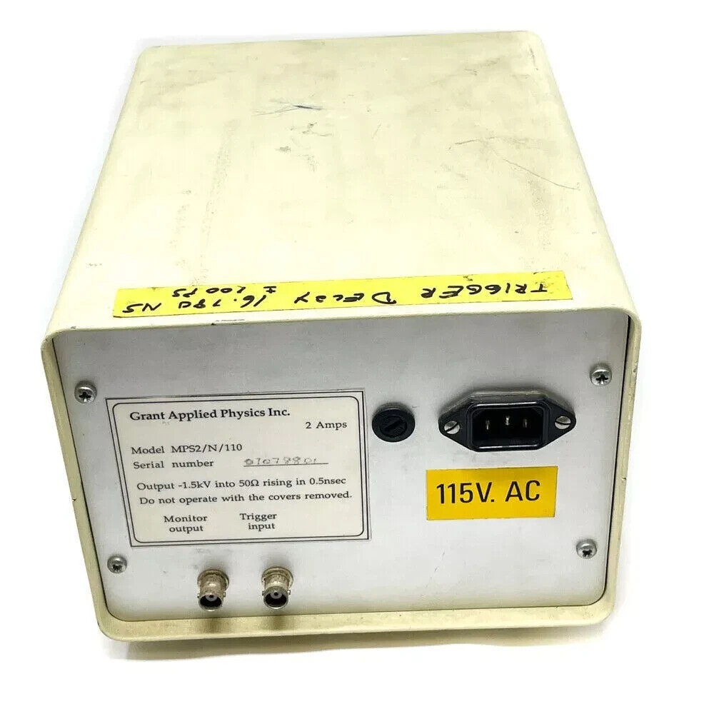 Grant Applied Physics Inc MPS2/N/110 Modular Pulser System Driver 2A 115V AC