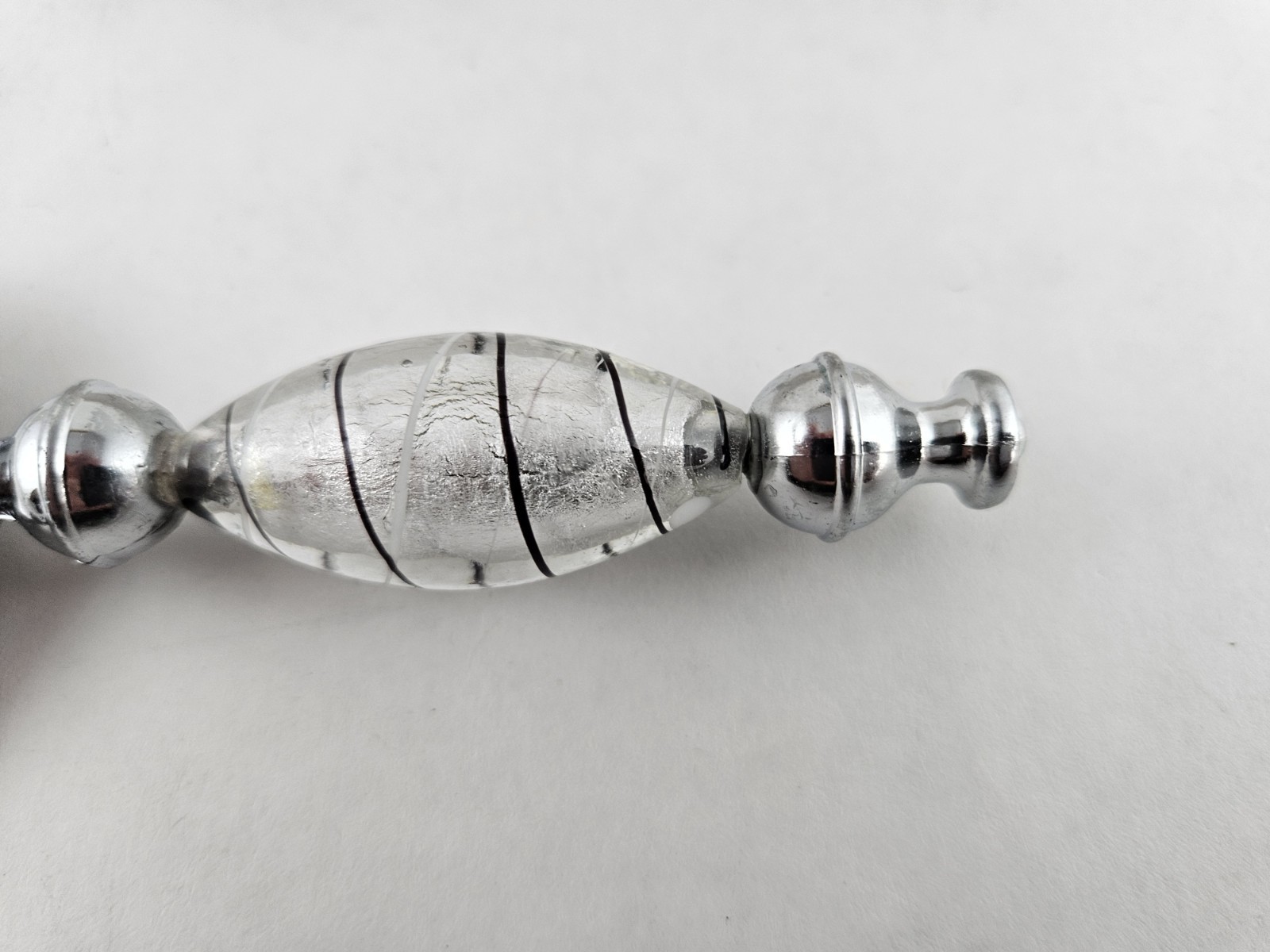Murano Cake Server Art Deco Collection