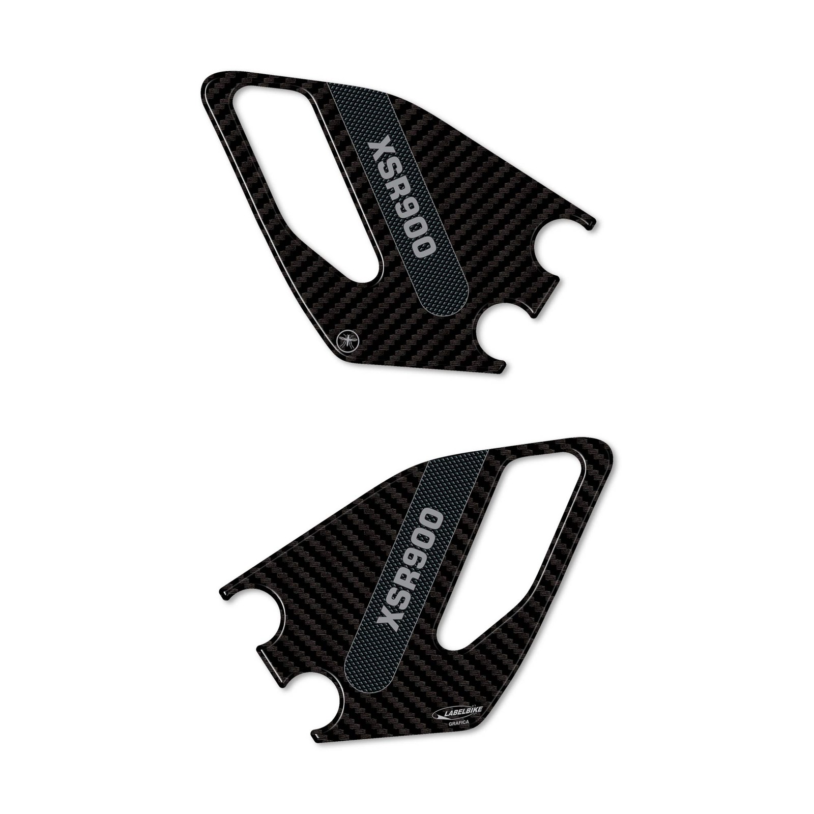 Stickers Resin 3D Guards Heel Pad Motorcycle Compatible With Yamaha XSR900 2022