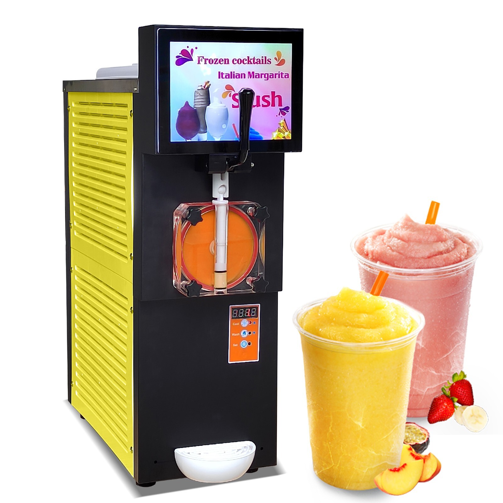 Kolice Commercial Margarita Cocktail Maker, Slush Machine, Milkshake Machine