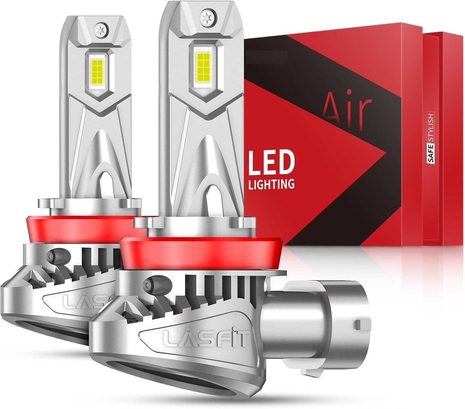 LASFIT BEAM 9005 Bulbs, 30000lm 800% Brightness 2025 Upgrade Super 9005/HB3