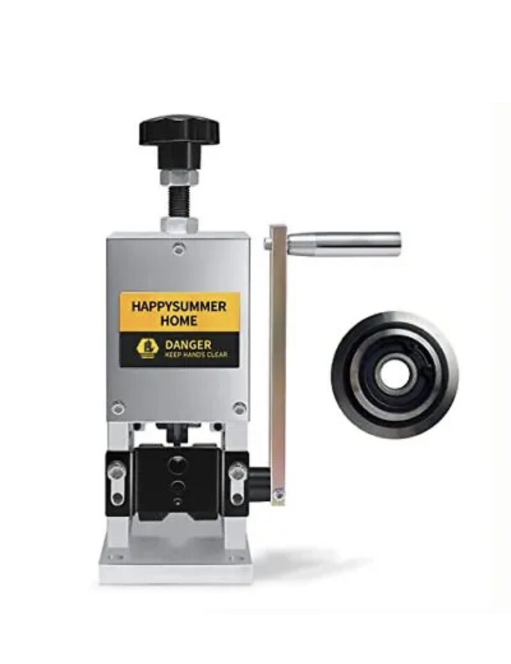 HAPPYSUMMER HOME Manual Scrap Wire Stripping Machine Wire Stripper Machine In...
