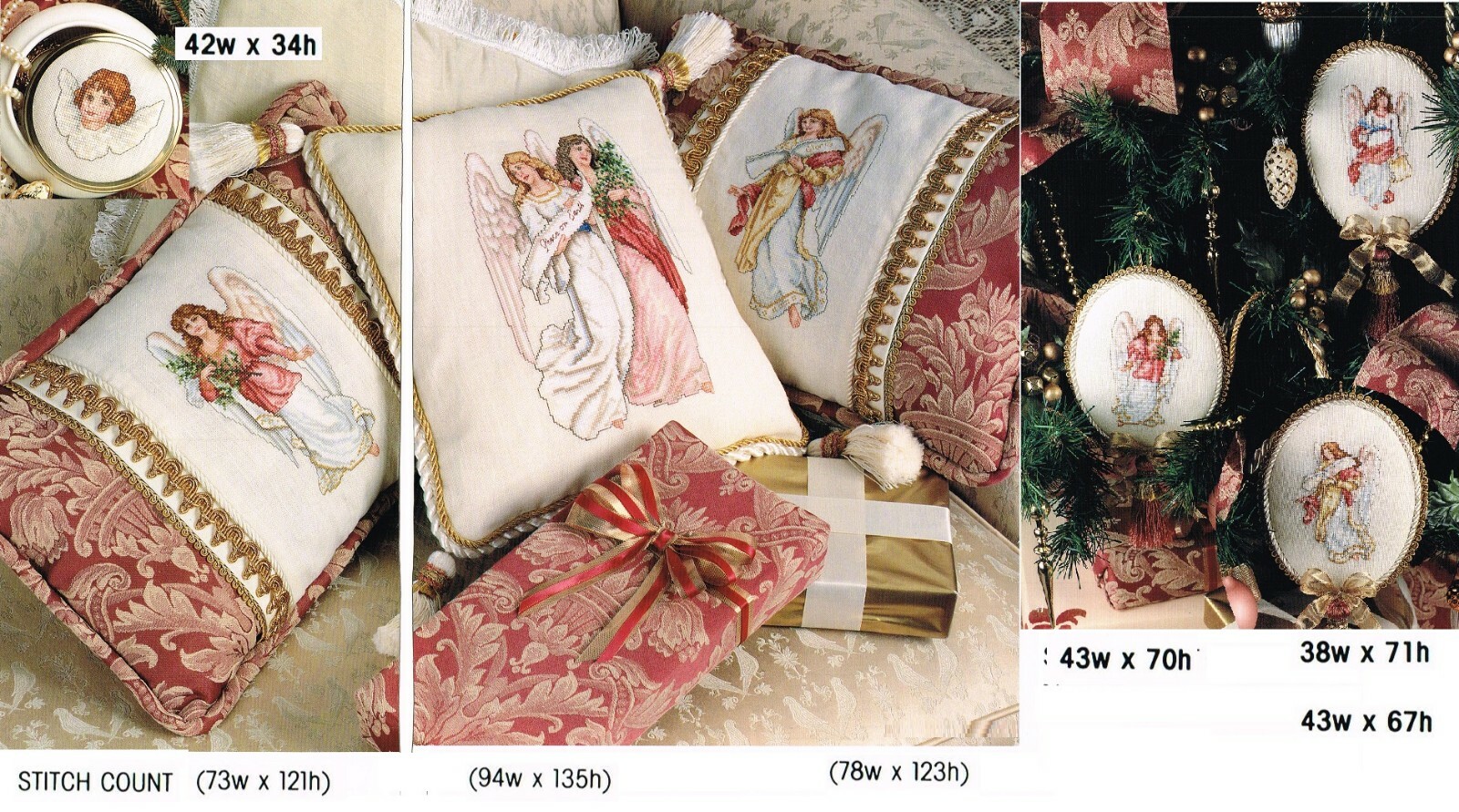 ALL ANGELS  CROSS STITCH PATTERN  ONLY -  4B8