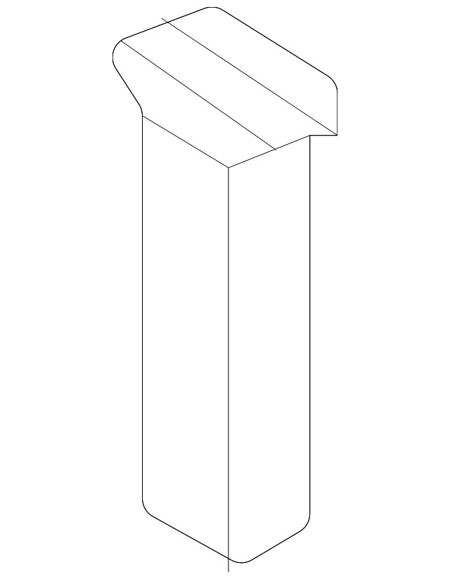 Genuine Volkswagen Upper Insulator Upper Bolt 4M0-121-095