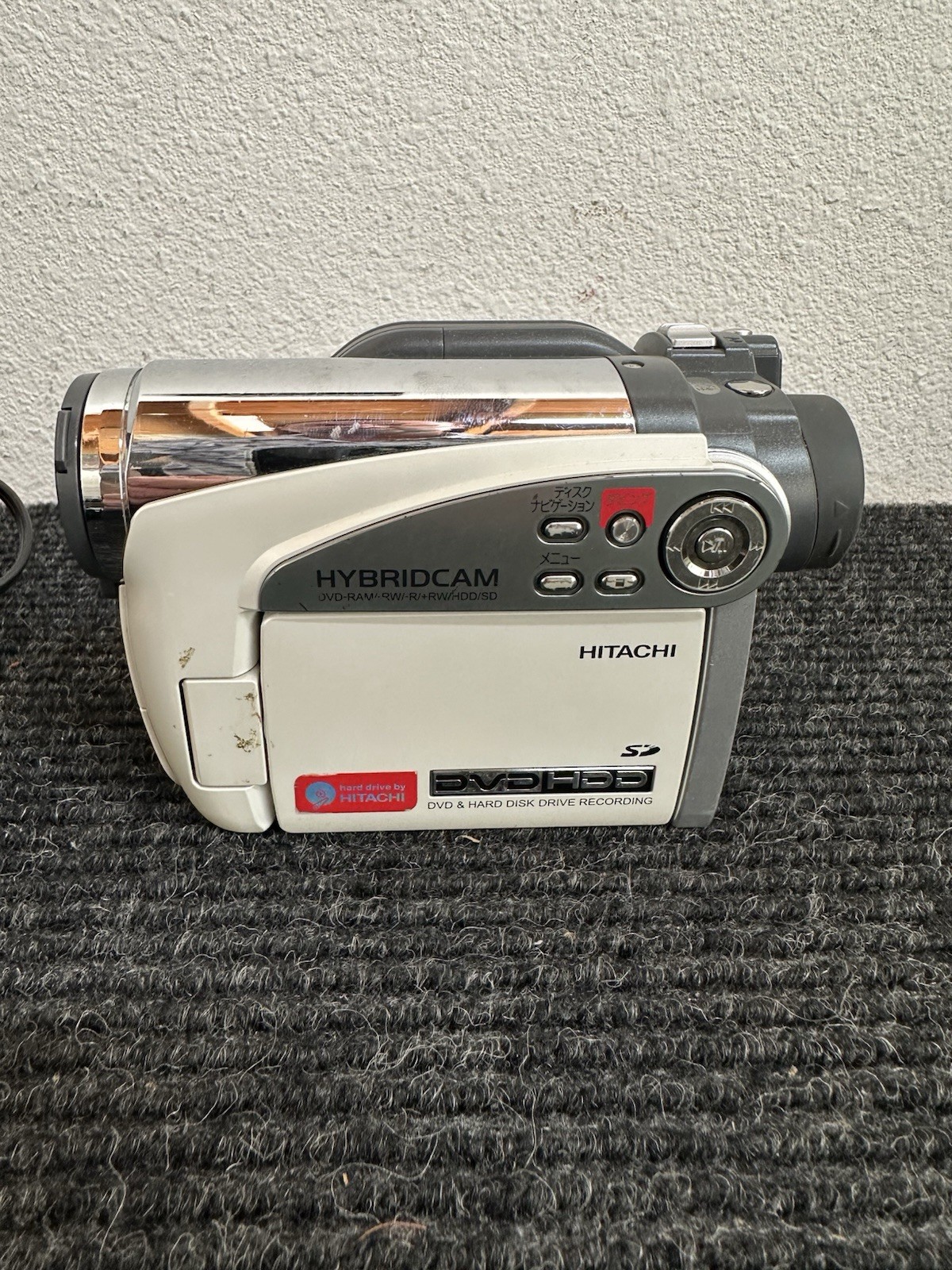 Hitachi WOOO Hybrid Cam DVD HDD Handheld Video Camera