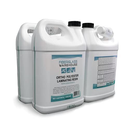 Ortho Polyester Laminating Resin w/Catalyst (4 Gallon Kit) Marine Grade