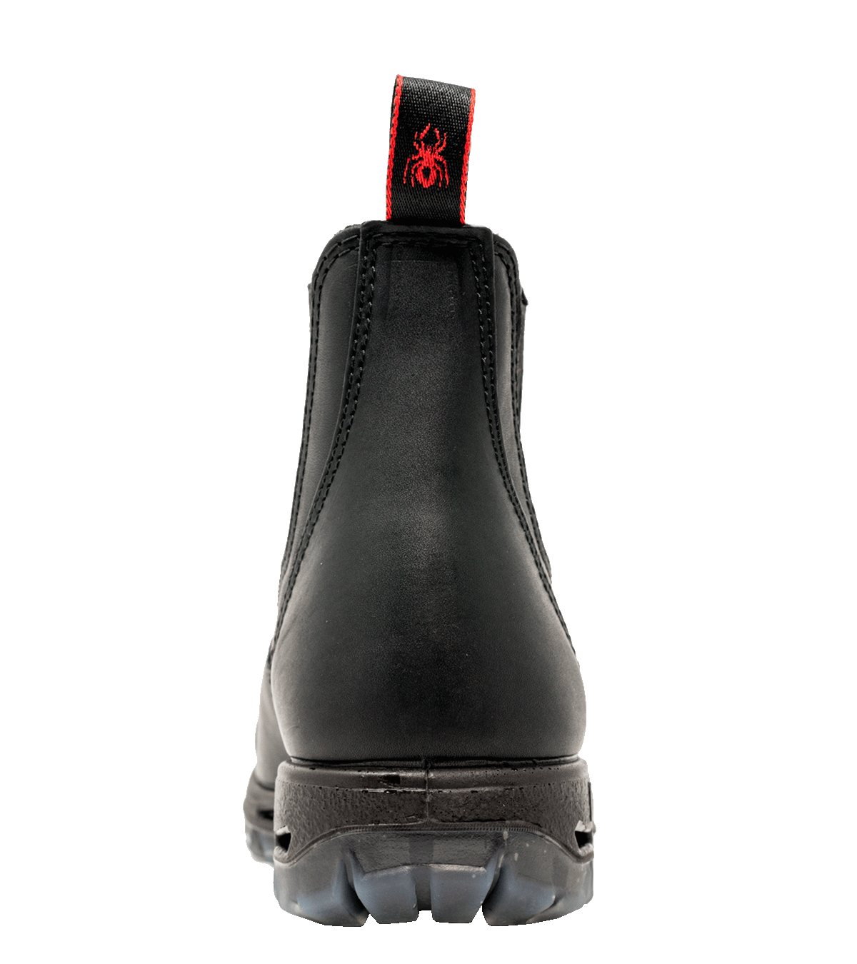 Redback Easy Escape Black Oil Kip Elastic Sided Soft Toe Work Leather Boot UBBK