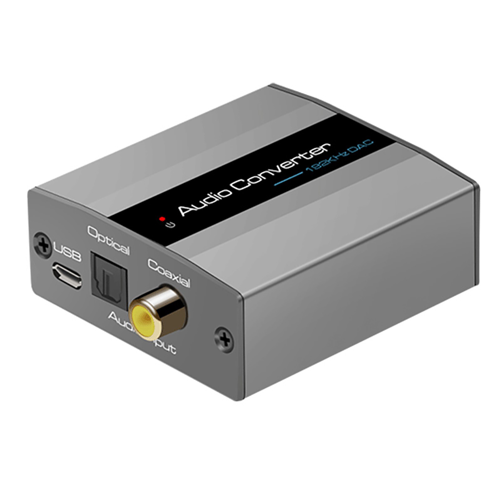 Coaxial/Toslink digital Audio Input Digital to Analog Audio Converter Adapter