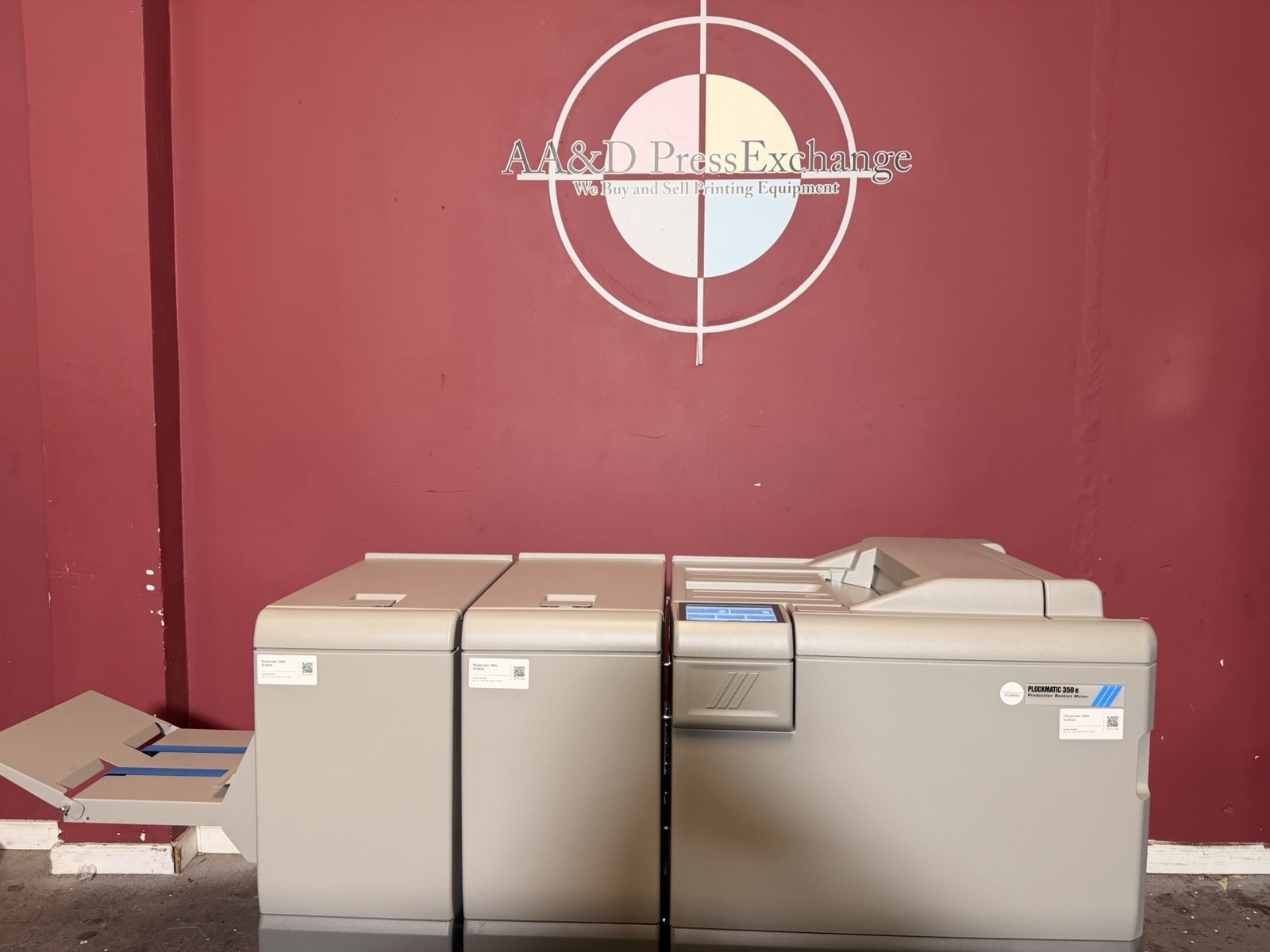 Low Meter 173k Plockmatic 350e Bookletmaker !Video!