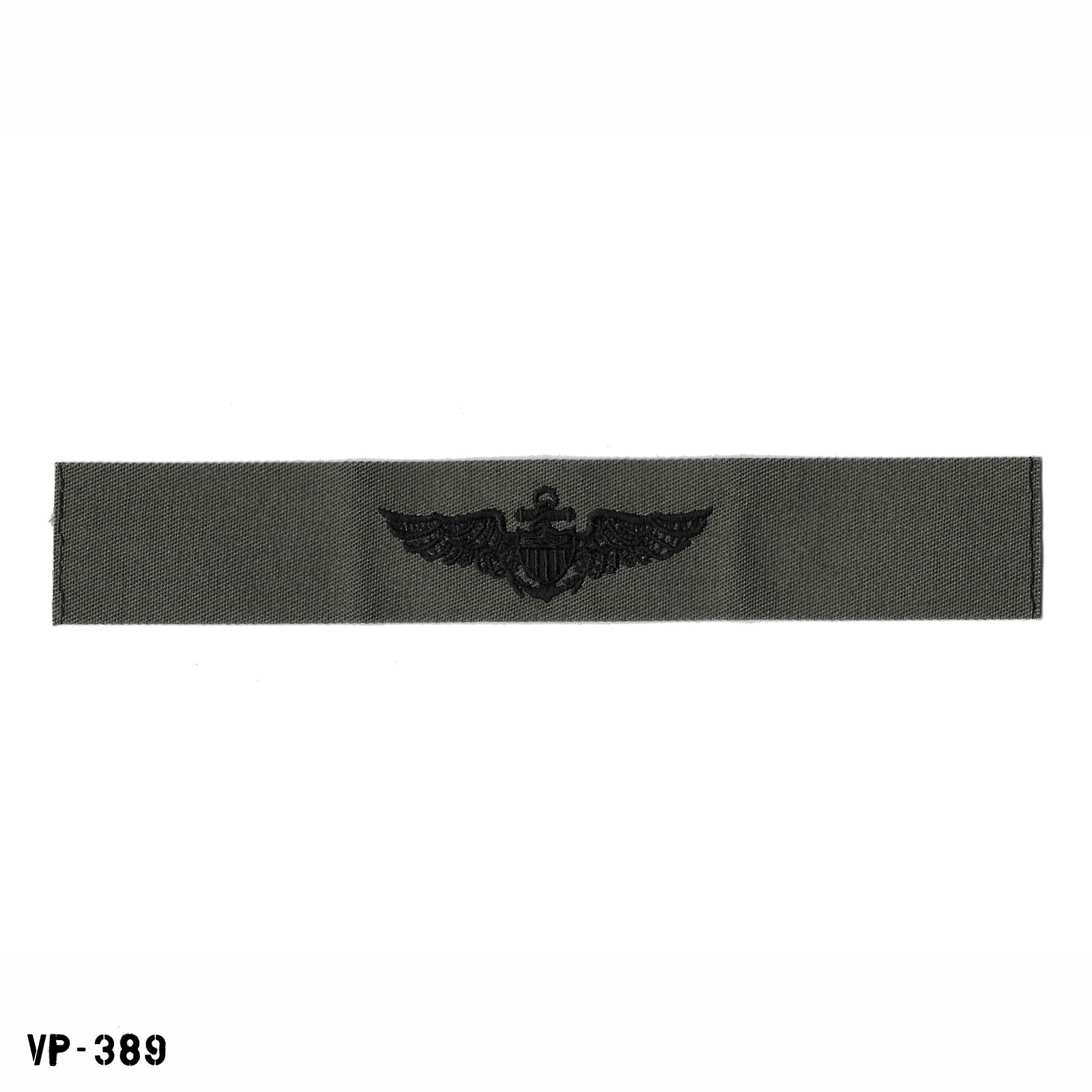 US Navy USN BDG Subdued Naval Aviator Pilot Embroidered Patch Tape Vanguard NEW