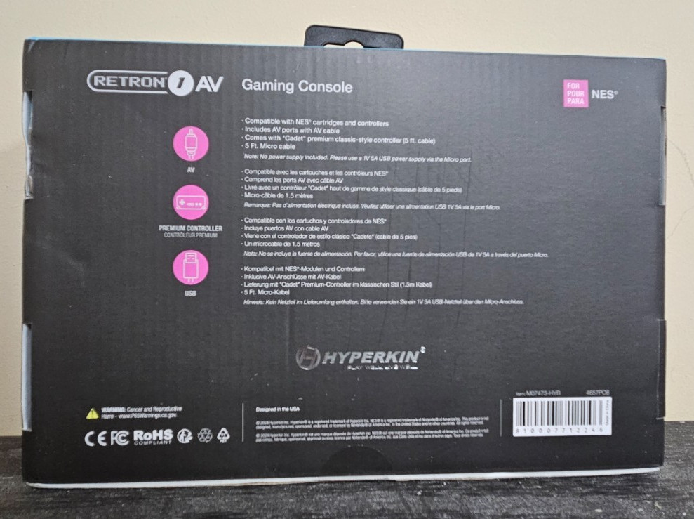 Hyperkin RetroN 1 AV Gaming Console for Nintendo NES Games - Hyper Beach