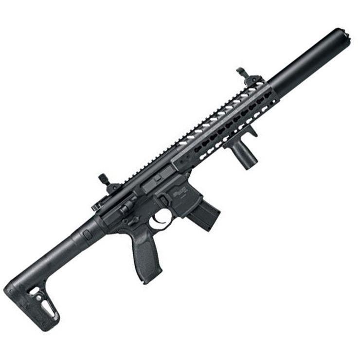 Sig Sauer SIG MCX ASP Air Rifle .177 Cal CO2 Powered 30rd - Black...