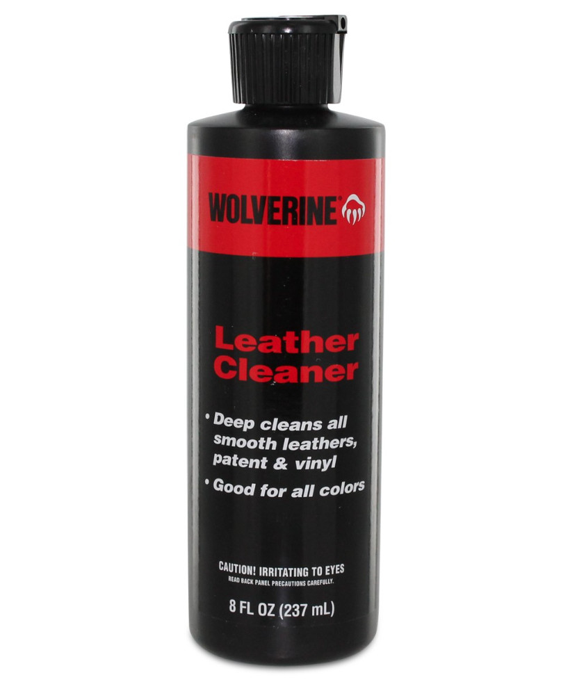 WOLVERINE LEATHER CLEANER & CONDITIONER 8 FL. OZ BOTTLE *WAX FREE