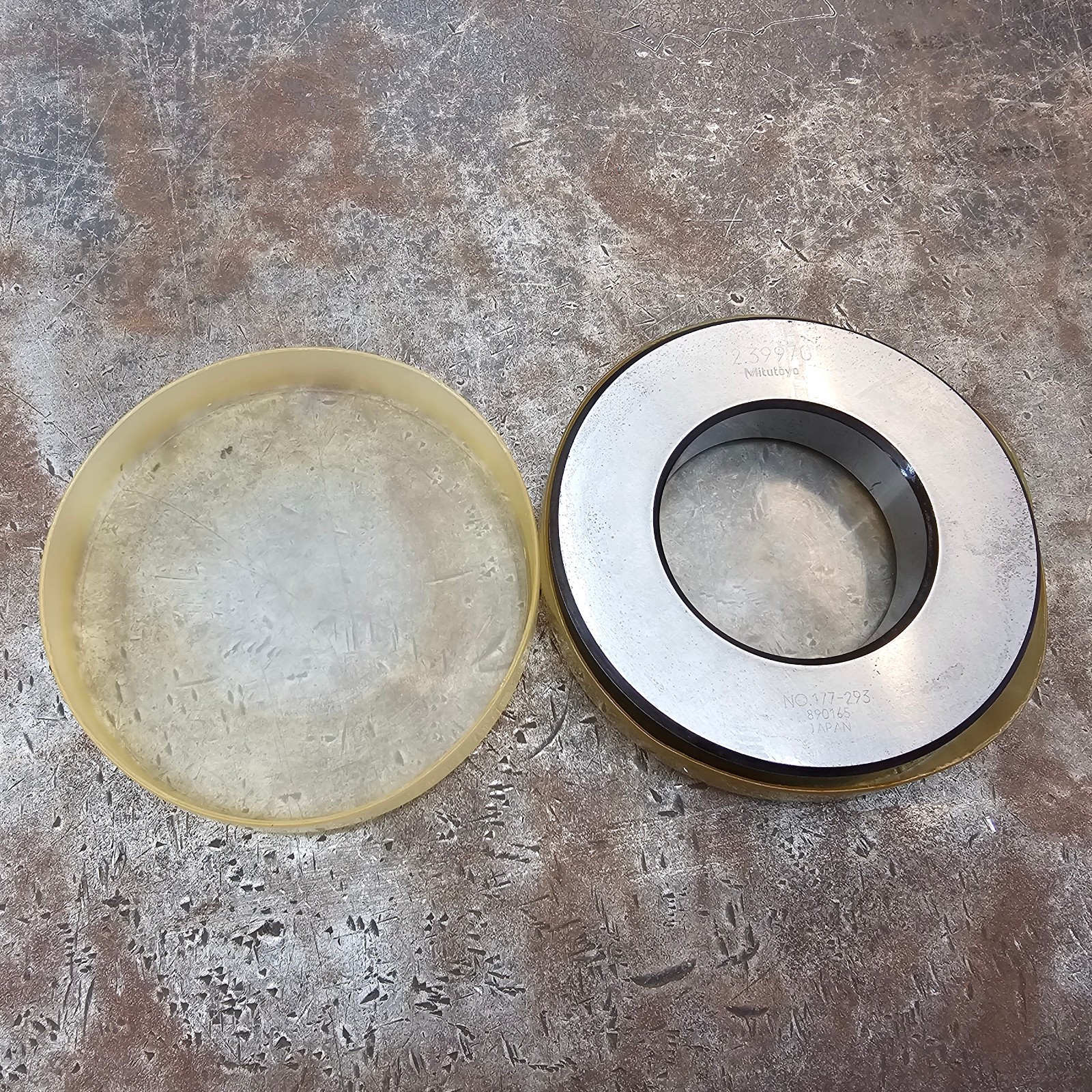 Mitutoyo 2.39970" 60.95238mm 177-293 2.4" Master Setting Ring for Bore Gages