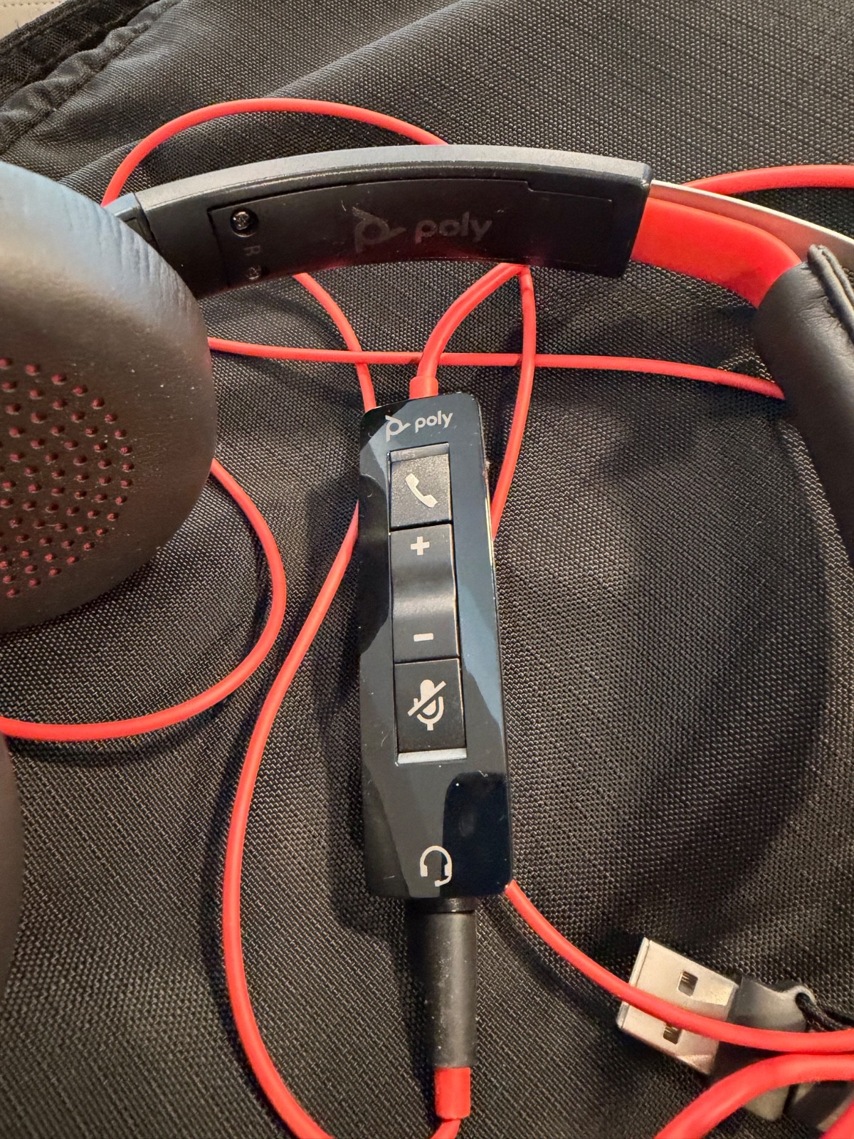 Poly Blackwire 5220 USB-C Stereo Headset – Mint condition, only worn one time