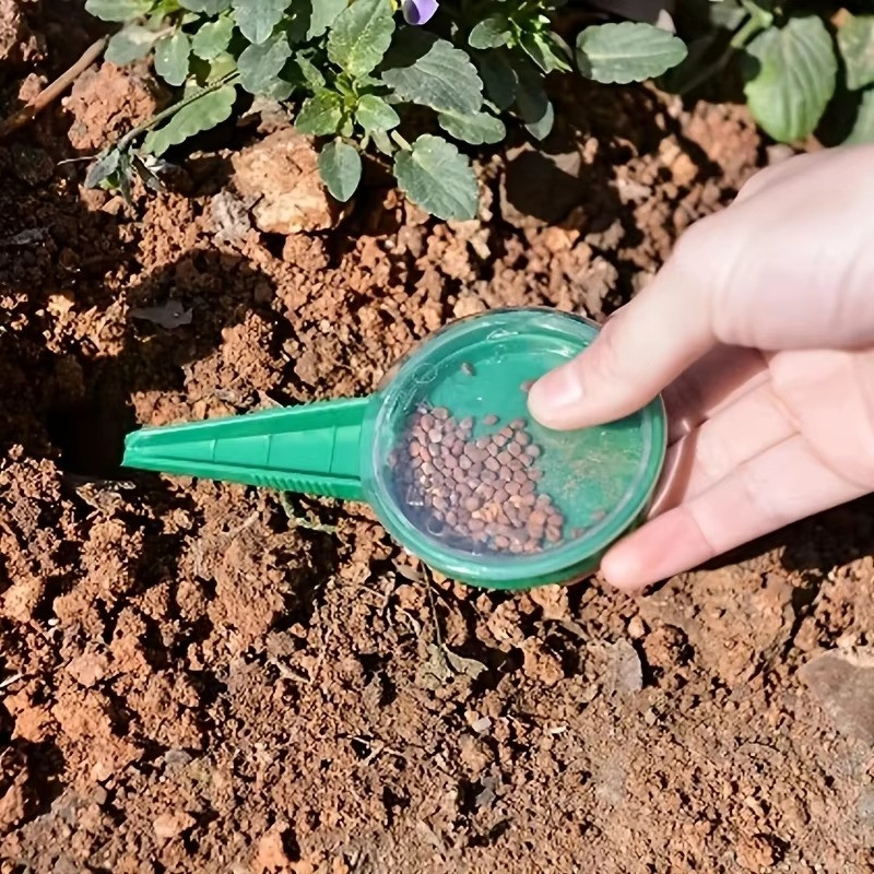 1 pc Garden Seed Sower Dispenser Tool Adjustable Seeder for Various Plant Seeds
